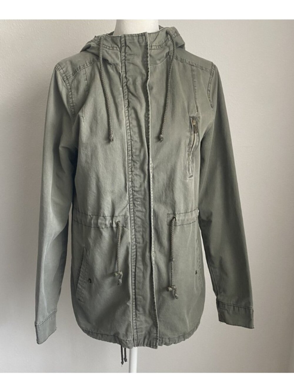 Army Green Women's Medium Utility Jacket Ambiance 2016s